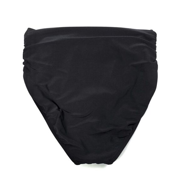 MAGIC SUIT Shirred Jersey Swim Bottom Shapewear Bikini in Black Womens Medium - Picture 4 of 6